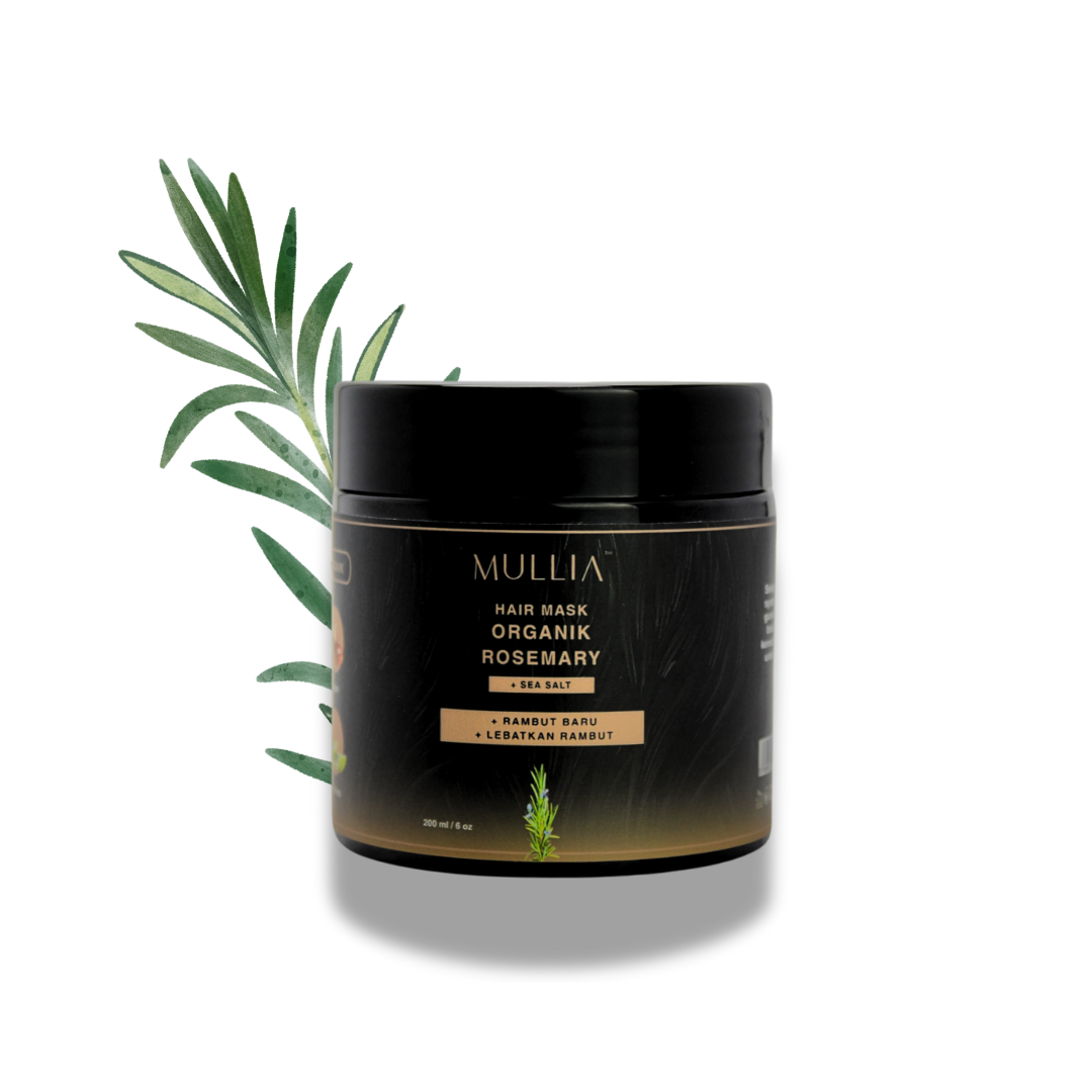 Hair Mask Organik Rosemary Mullia | 200ml