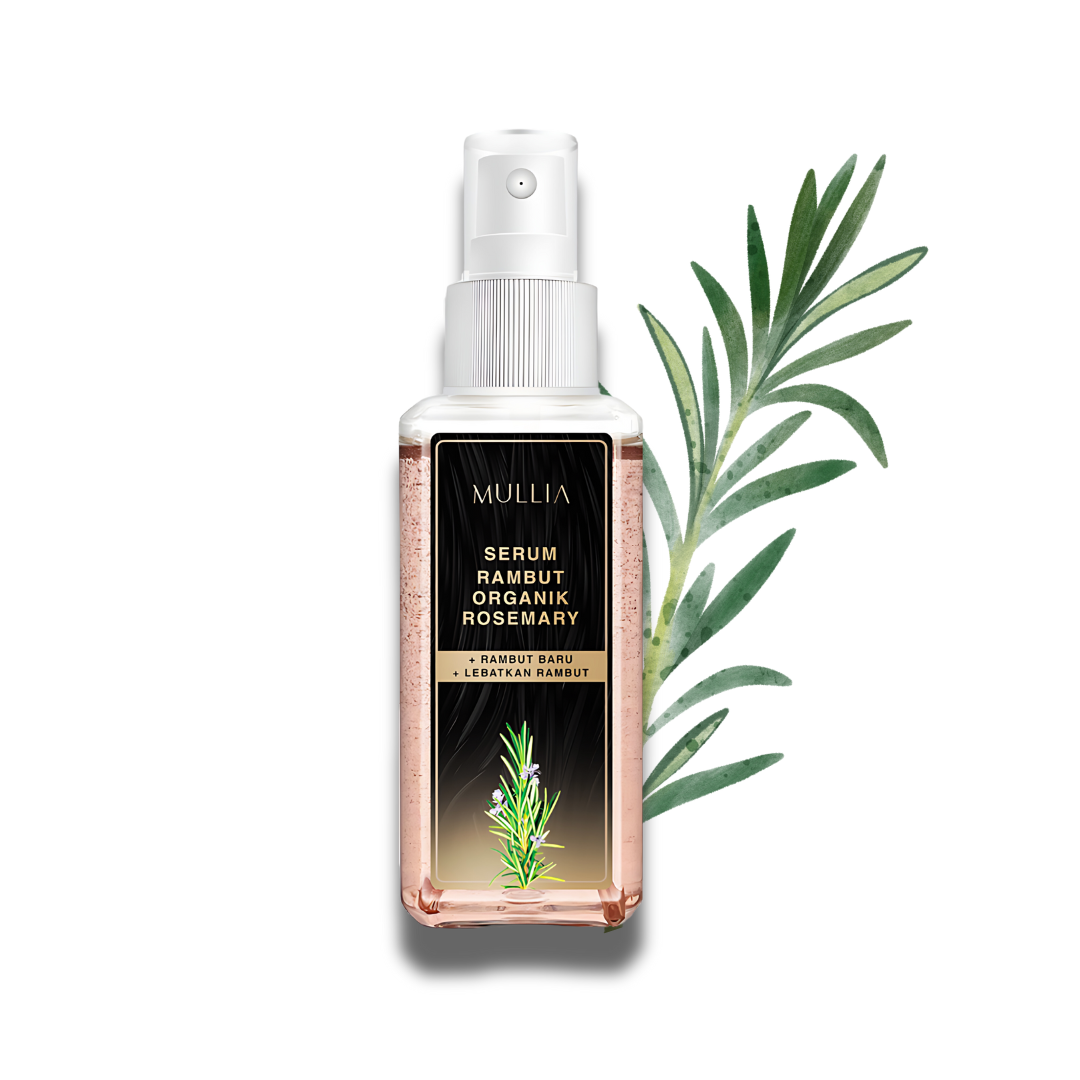 Serum Rambut Organik Rosemary Mullia | 120ml