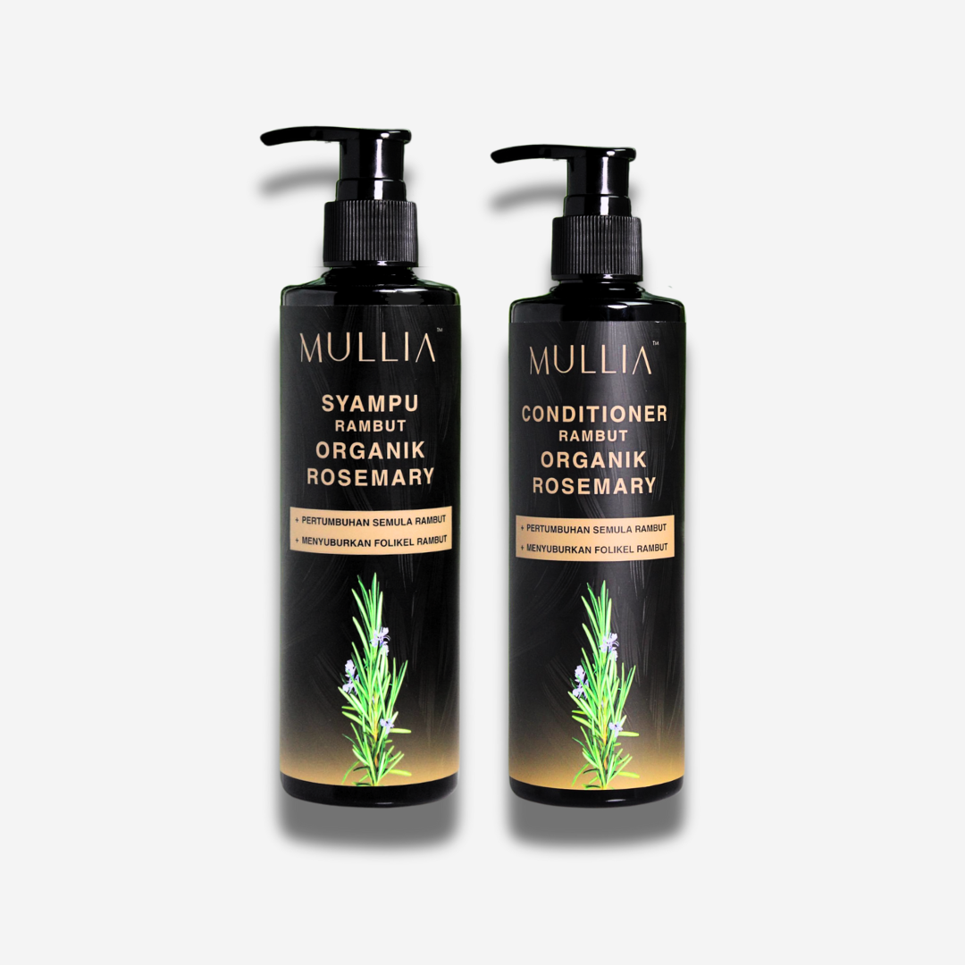 Syampu & Conditioner Organik | Set Daily Rosemary