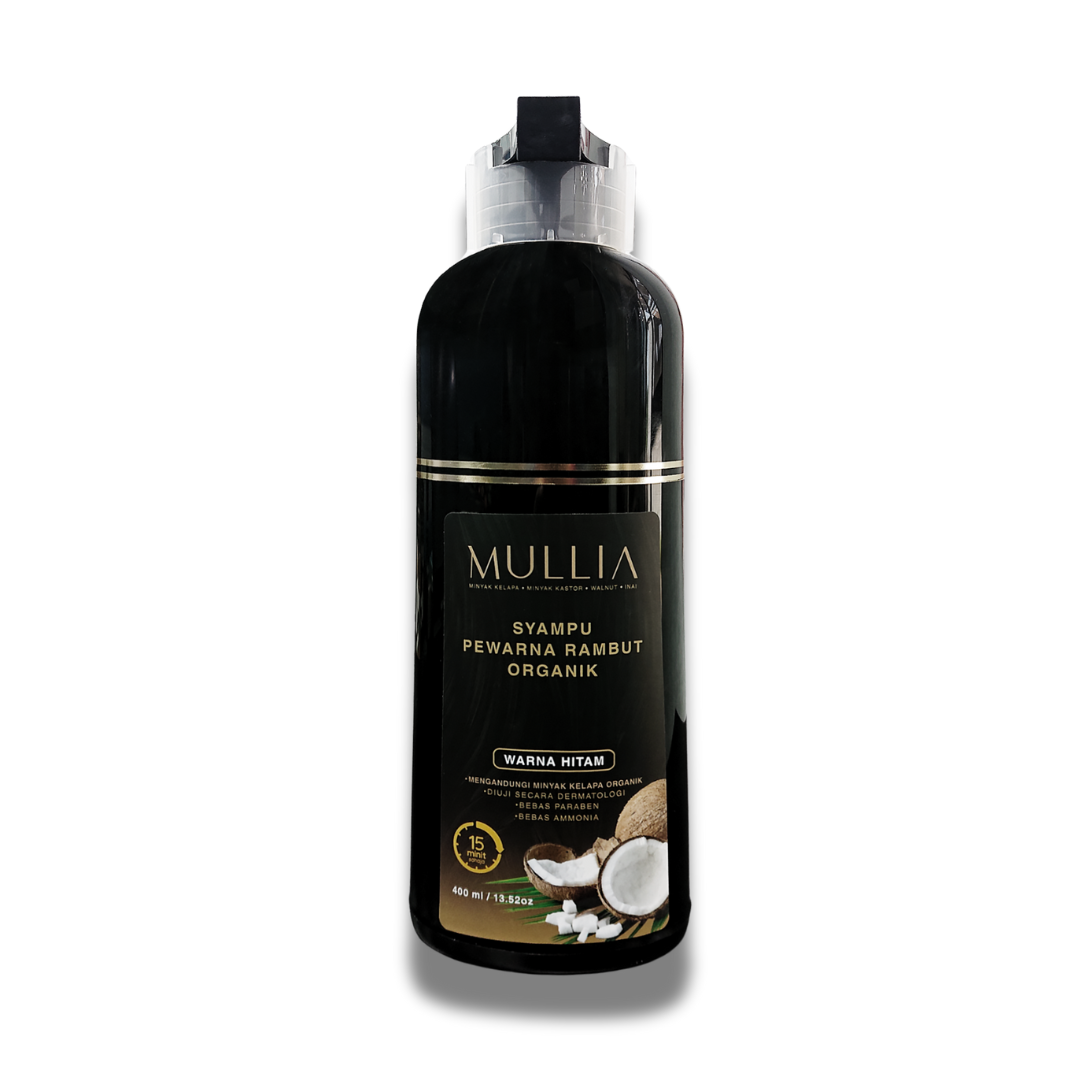 Syampu Uban Organik Mullia (400ml)